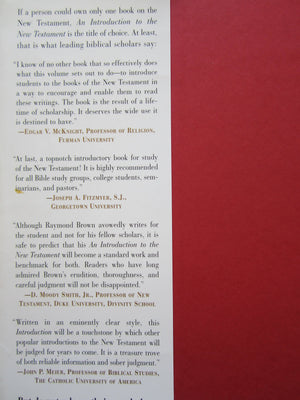 An Introduction to the New Testament (Anchor Bible Reference Library),Used
