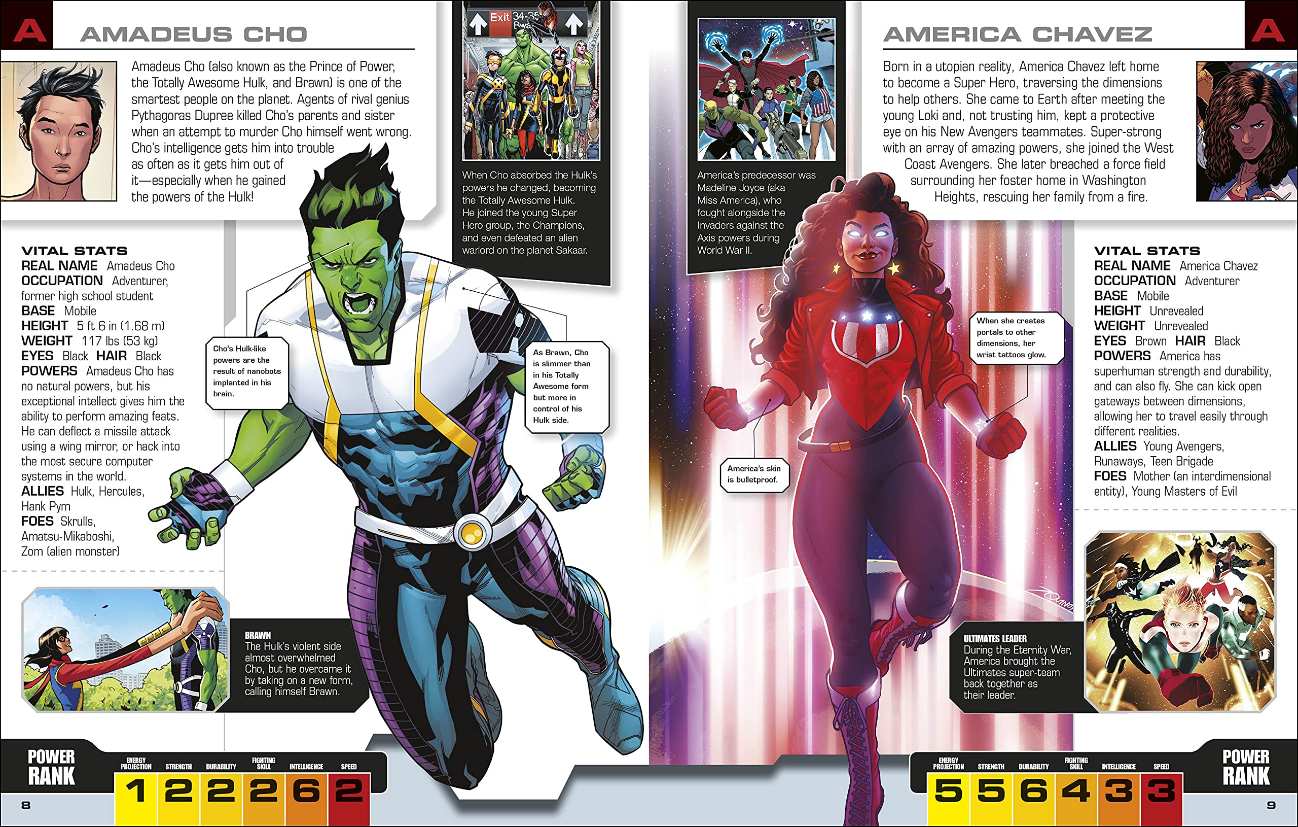 Marvel Avengers The Ultimate Character Guide New Edition-new,New
