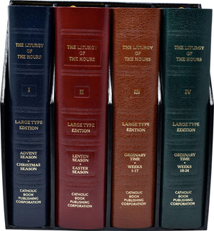 Liturgy of the Hours (Set of 4) [Hardcover] International Commission on English in the Liturgy,Used