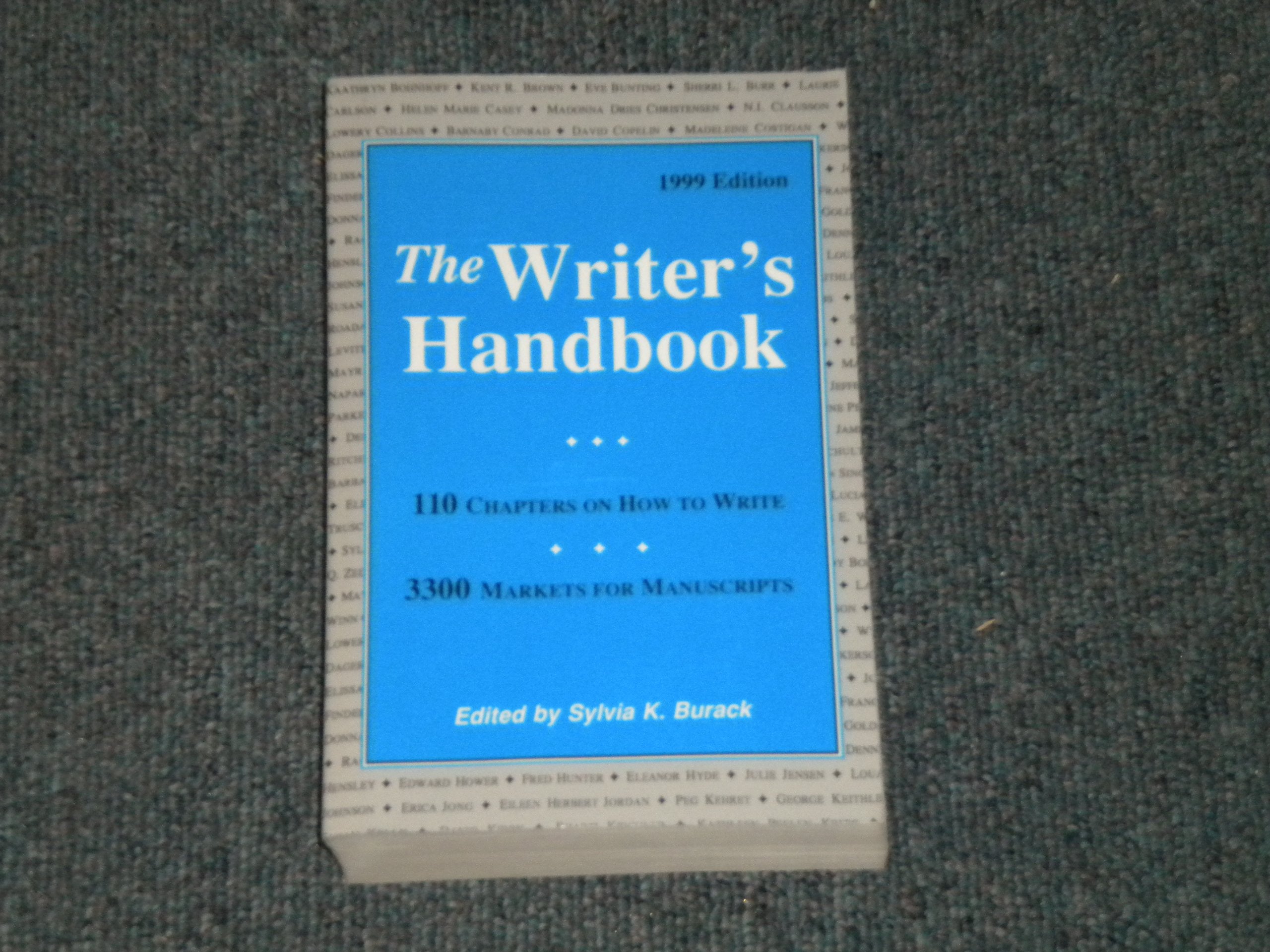 The Writer's Handbook 1999 (Writer's Handbooks (Writer Inc)),Used