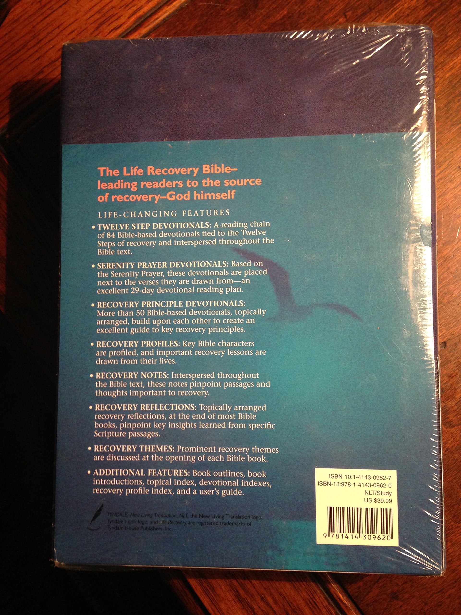 The Life Recovery Bible NLT,Used