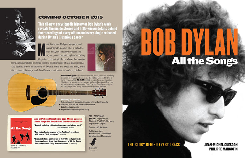 Bob Dylan: All The Songs  The Story Behind Every Track