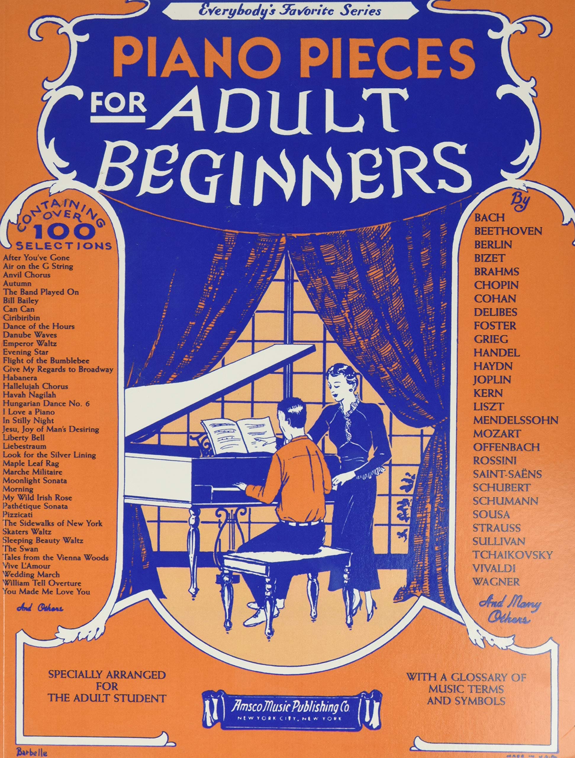 Piano Pieces For The Adult Beginner, No. 251,Used