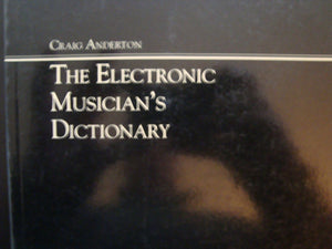 The Electronic Musician's Dictionary,Used