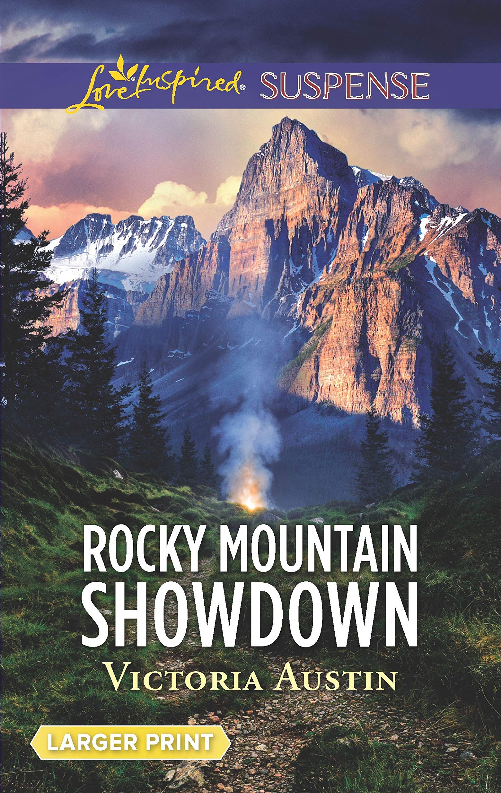 Rocky Mountain Showdown (Love Inspired Suspense),Used