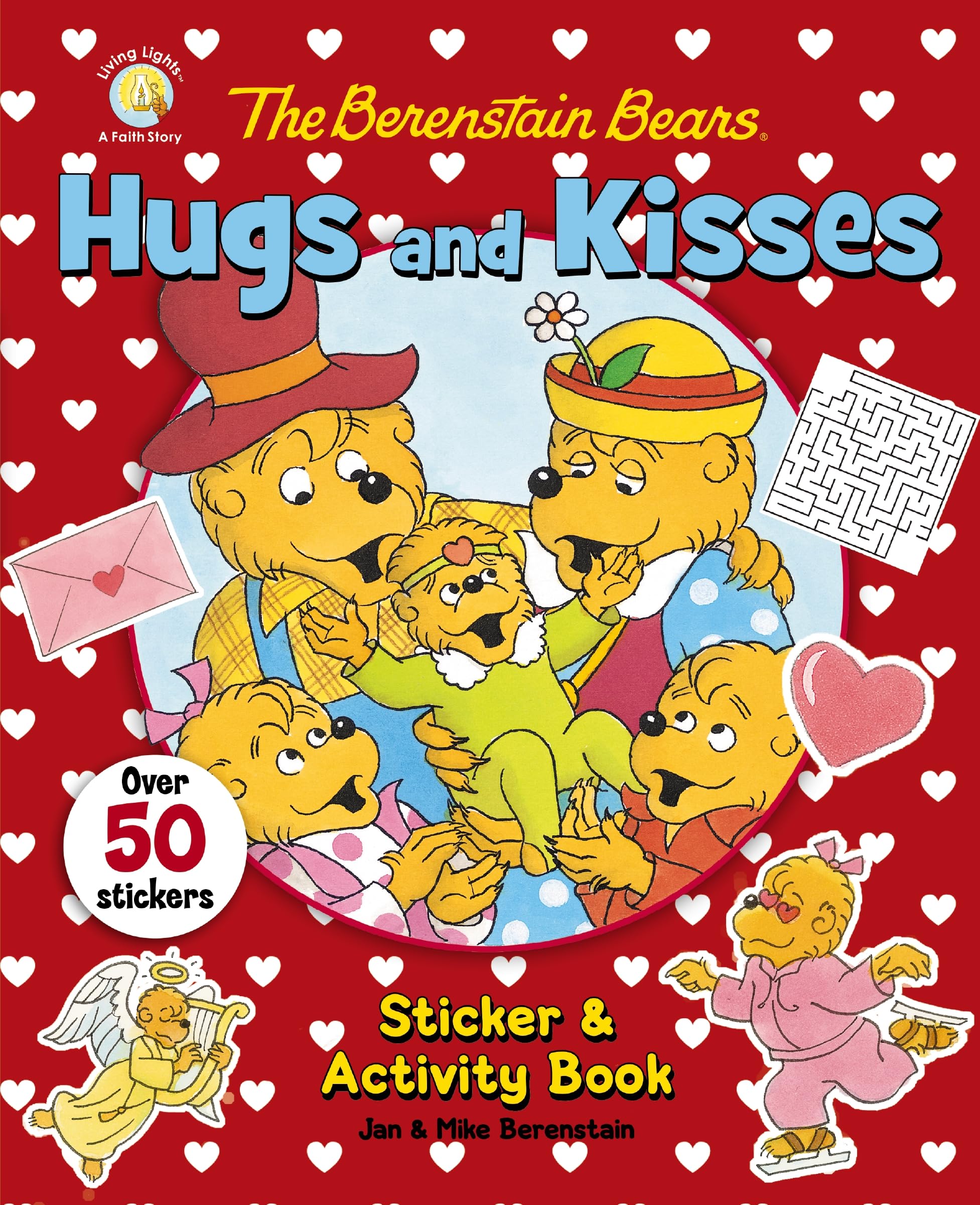 The Berenstain Bears Hugs and Kisses Sticker and Activity Book (Berenstain Bears/Living Lights: A Faith Story),Used