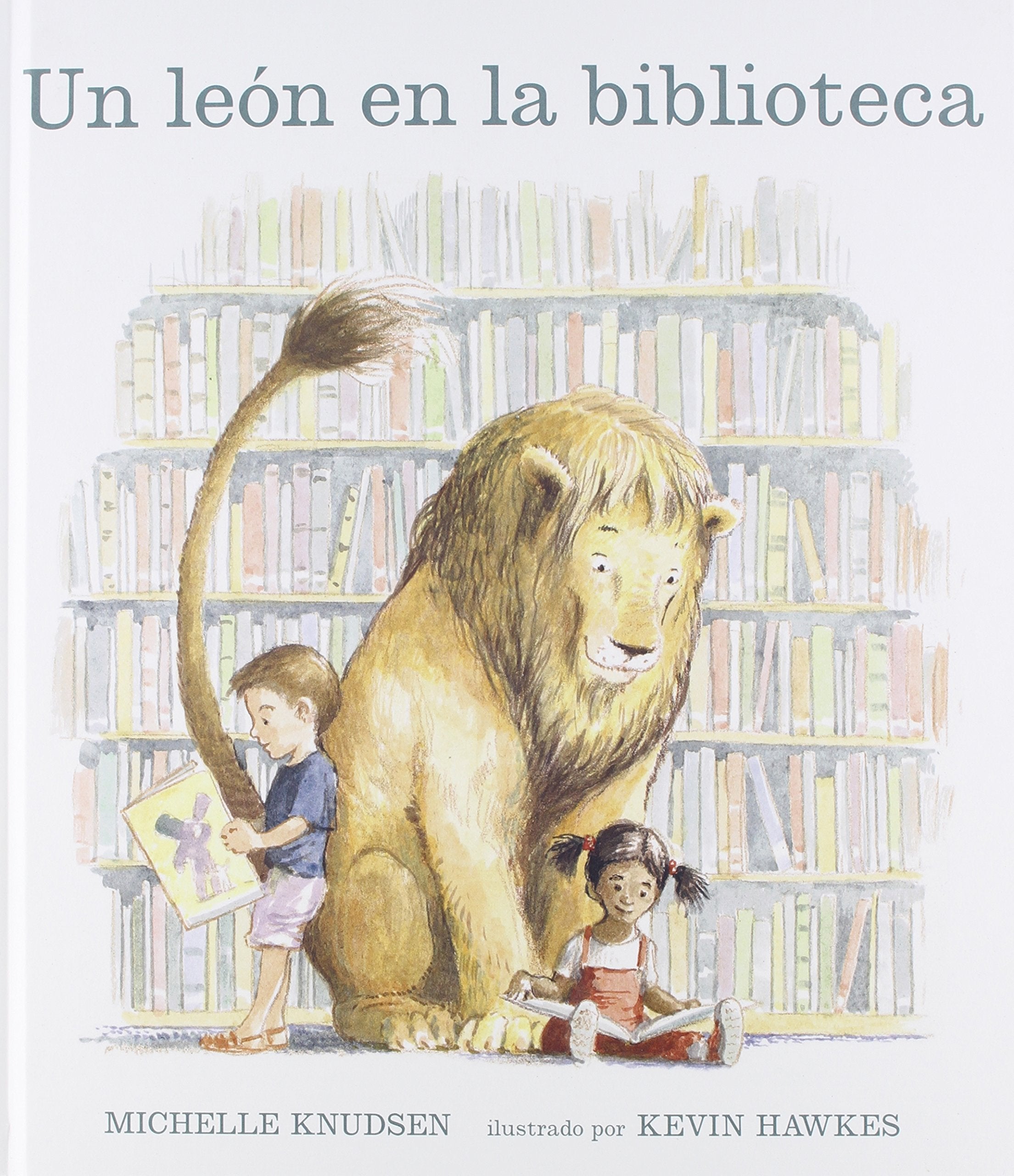 Un Leon En La Biblioteca (Spanish Edition),Used