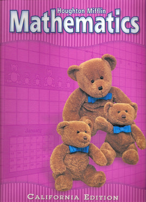 Houghton Mifflin Mathmatics California: Student Edition Level K 2002,Used