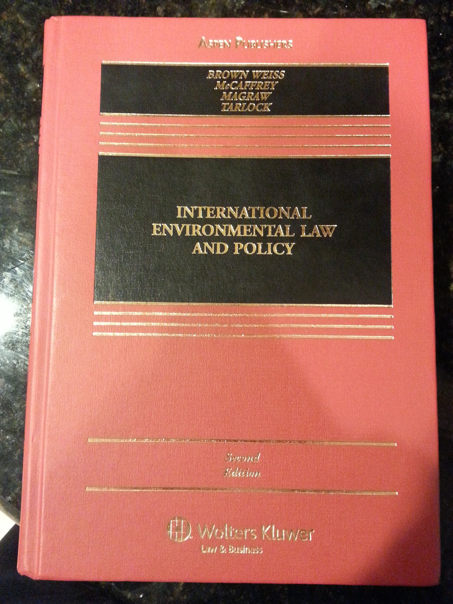 International Environmental Law and Policy (Casebook),Used