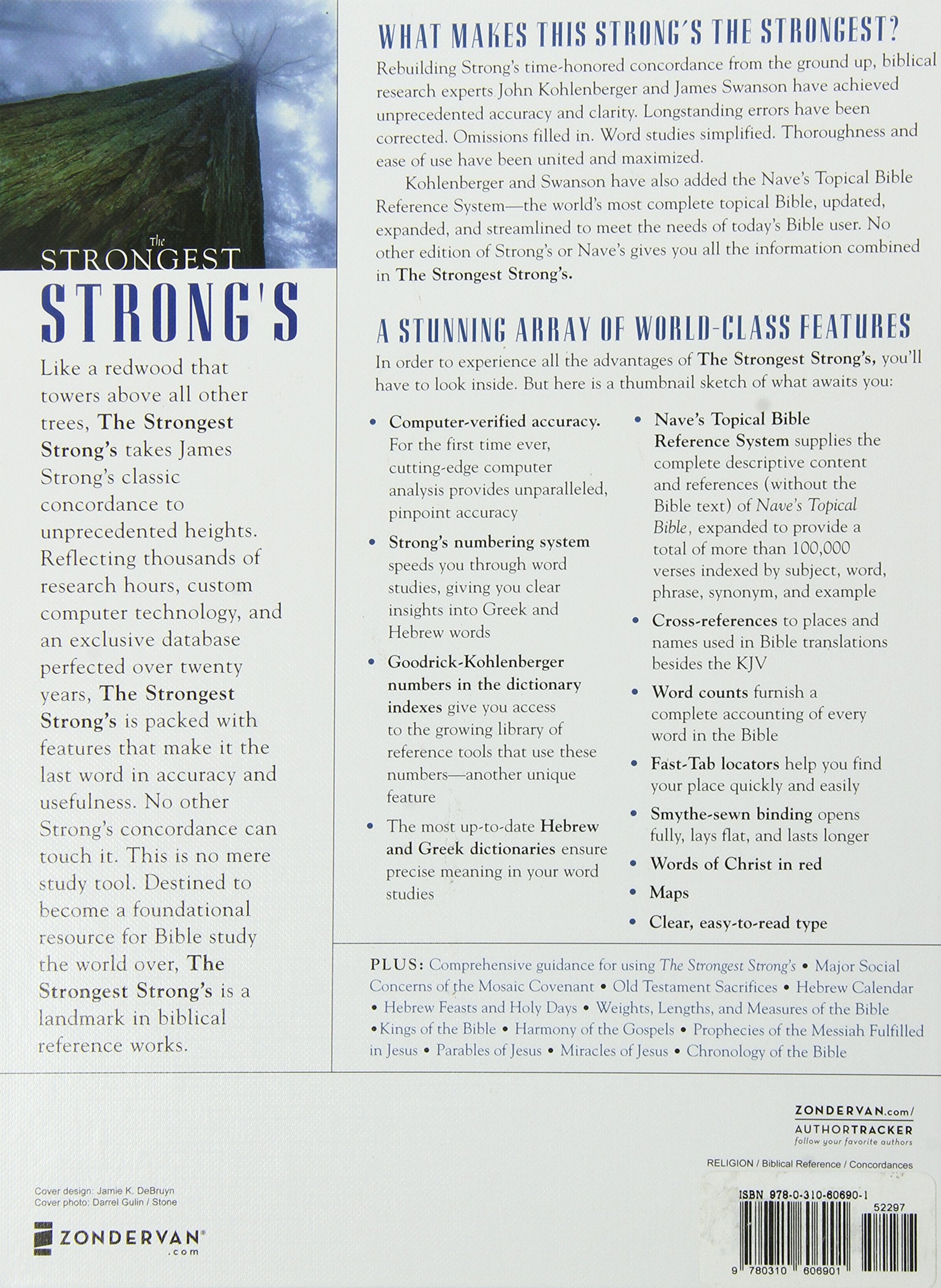 Strongest Strong's Exhaustive Concordance of the Bible Super Saver: 21st Century Edition,New