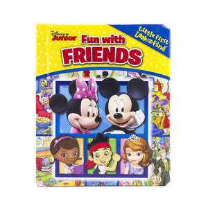 Disney Junior Mickey, Minnie, Sofie and More!  Fun with Friends Little First Look and Find  PI Kids,Used