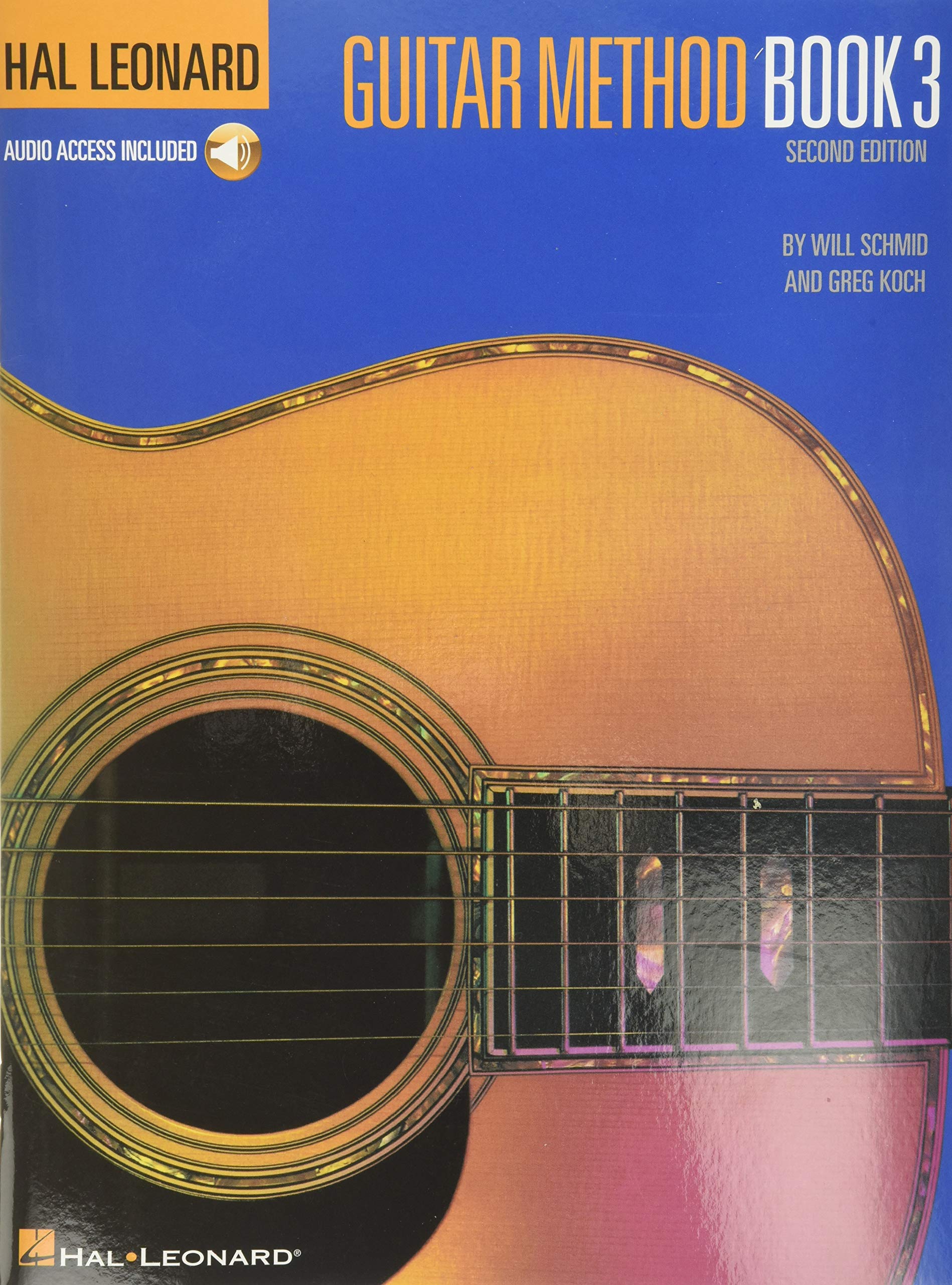 Hal Leonard Guitar Method Book 3  Second Edition Book/Online Audio Tracks (Hal Leonard Guitar Method (Audio))-used