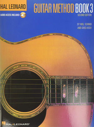 Hal Leonard Guitar Method Book 3  Second Edition Book/Online Audio Tracks (Hal Leonard Guitar Method (Audio))-used