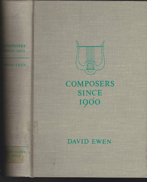 Composers Since 1900; A Biographical and Critical Guide.,Used