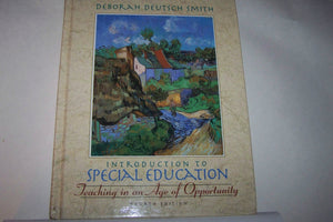 Introduction To Special Education: Teaching In An Age Of Opportunity (4Th Edition)-new