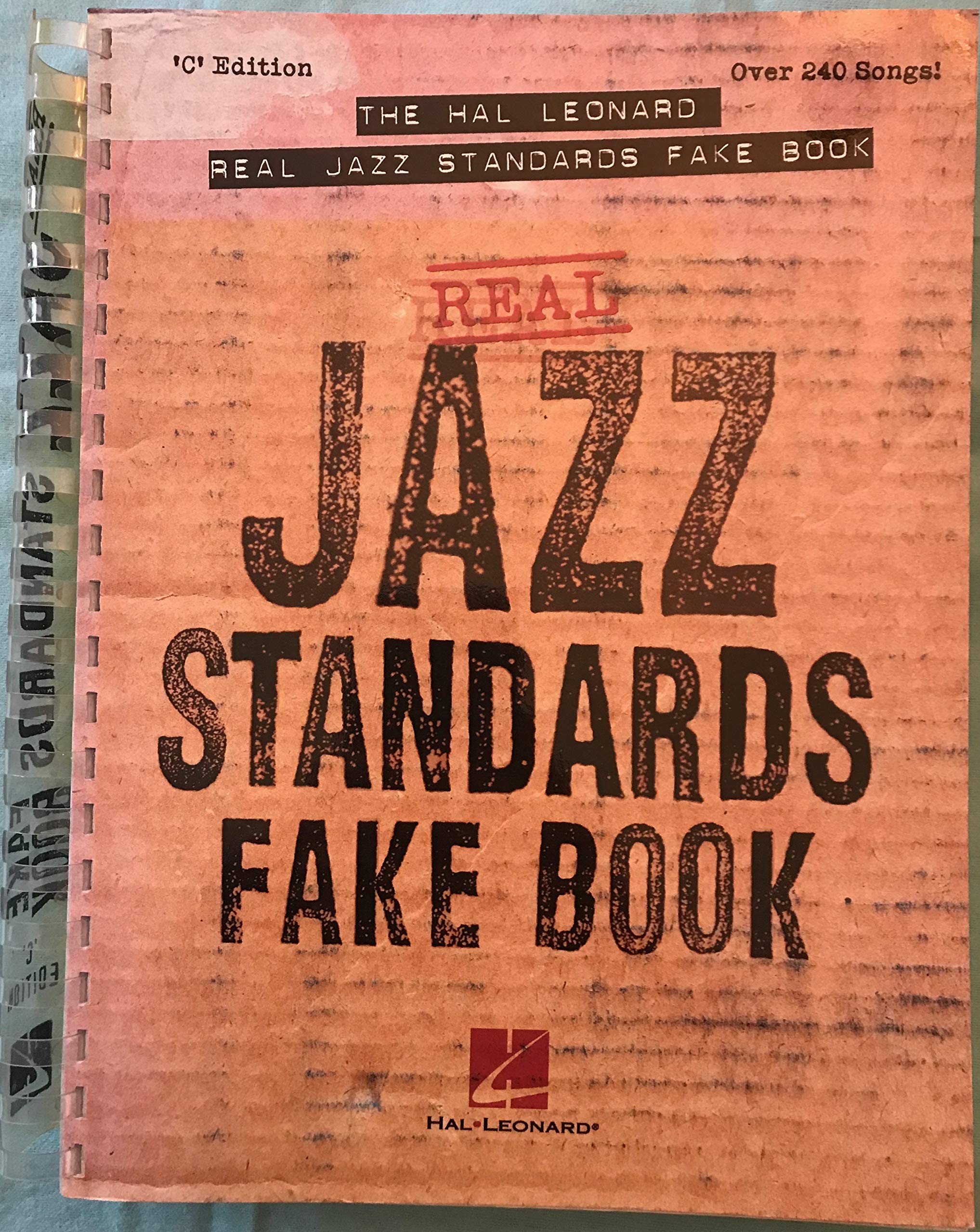 The Hal Leonard Real Jazz Standards Fake Book: C Edition,Used