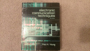 Electronic Communication Techniques,Used
