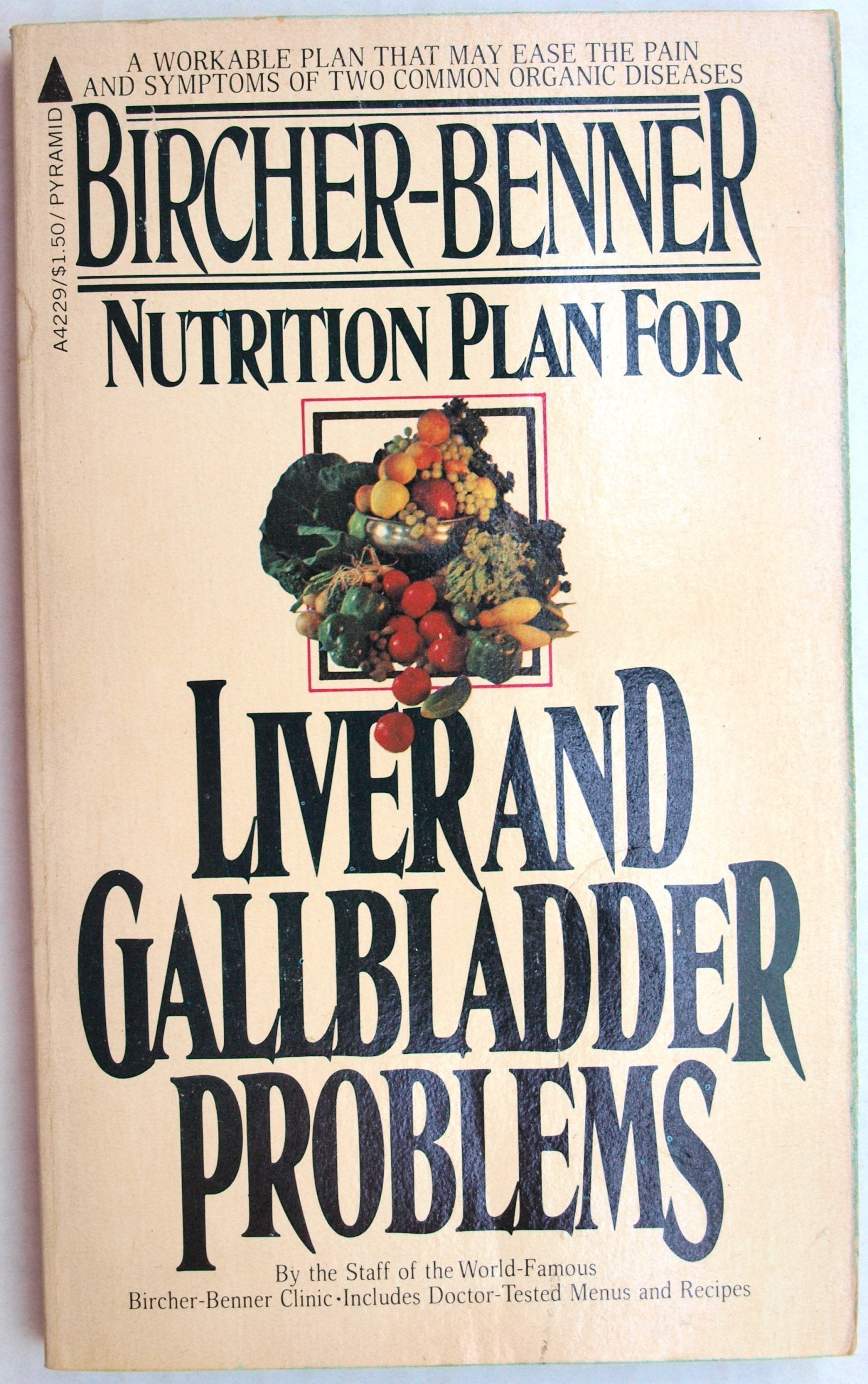 Benner, Bircher, Nutrition Plan for Liver and Gall Bladder Problems,Used
