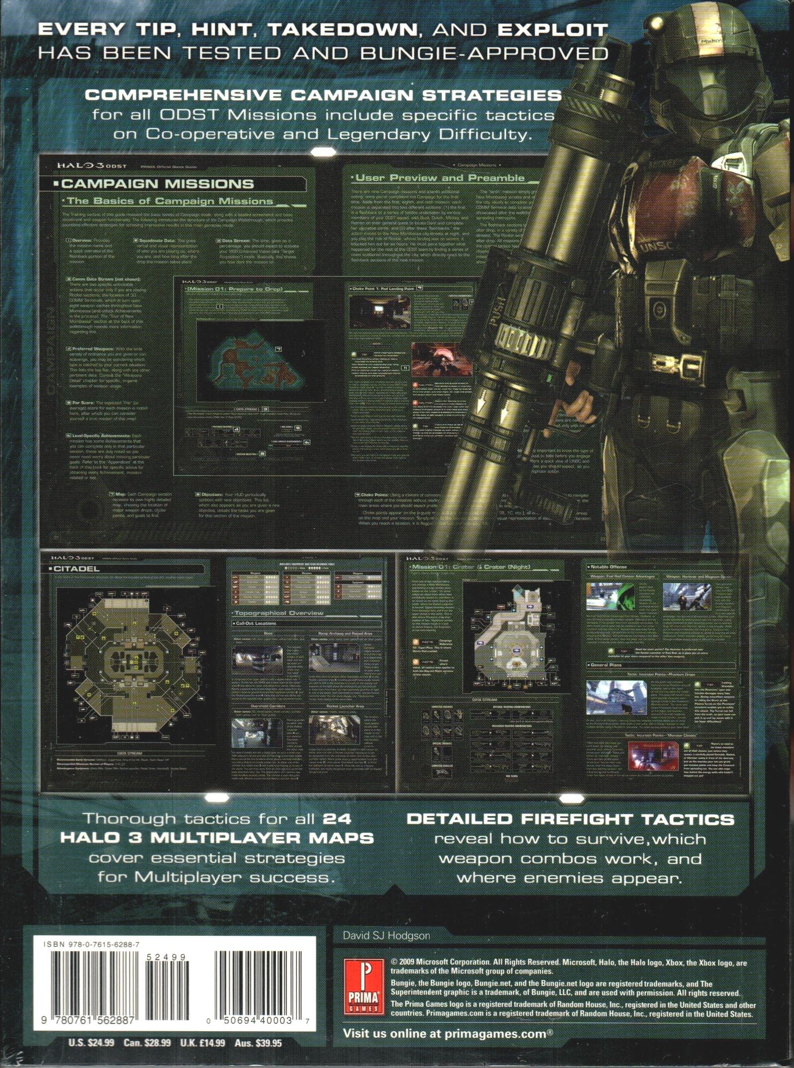 Halo 3 ODST: Prima Official Game Guide,New