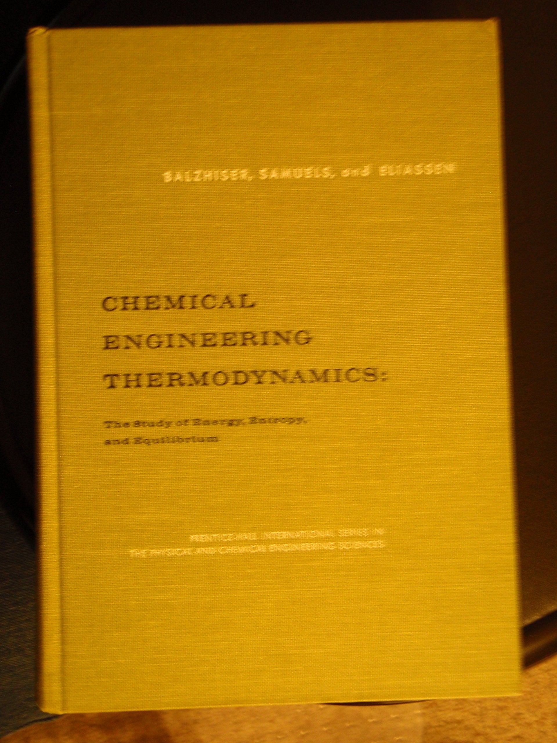 Chemical Engineering Thermodynamics,Used