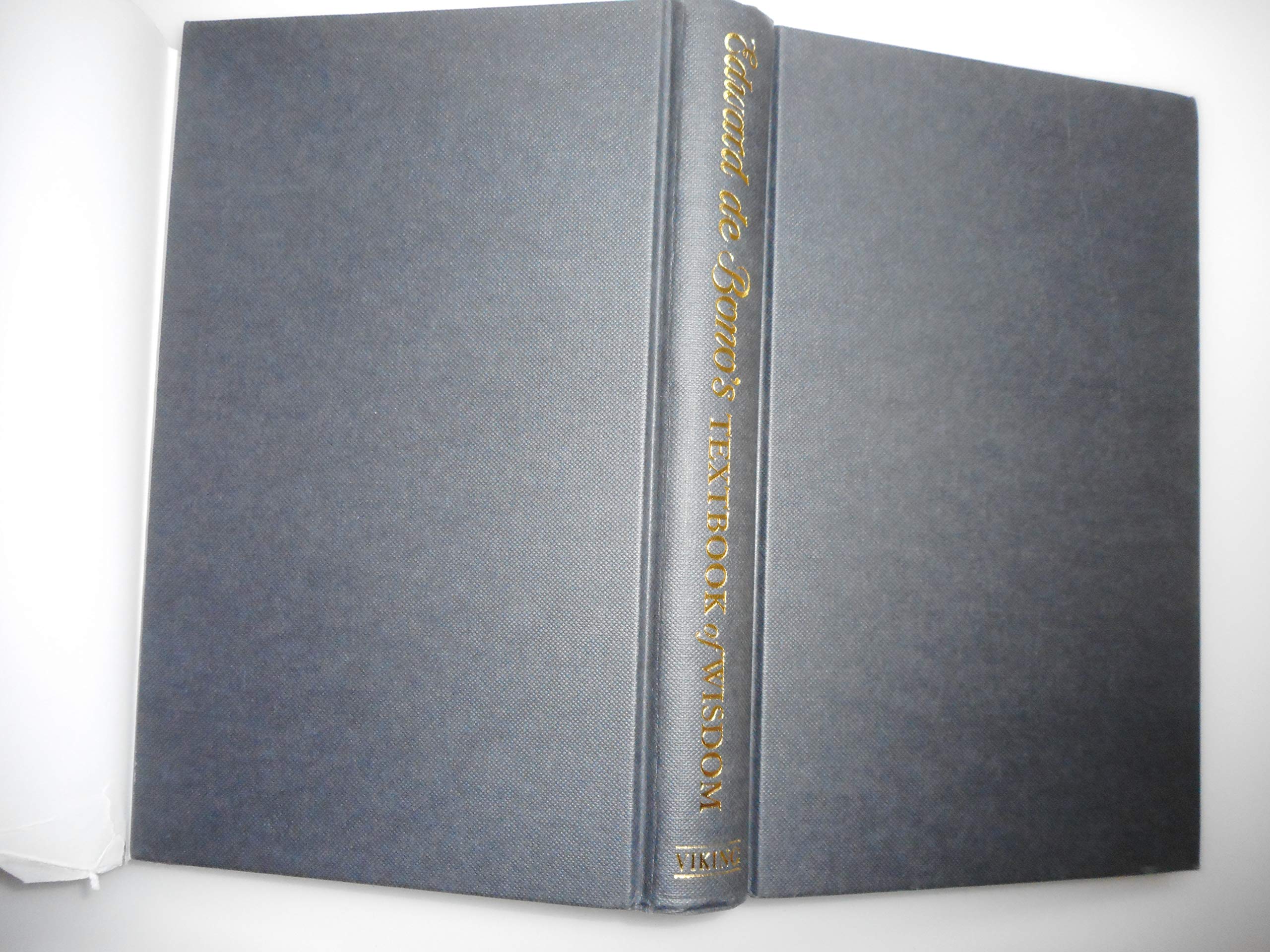 Edward de Bono's Textbook of Wisdom,Used