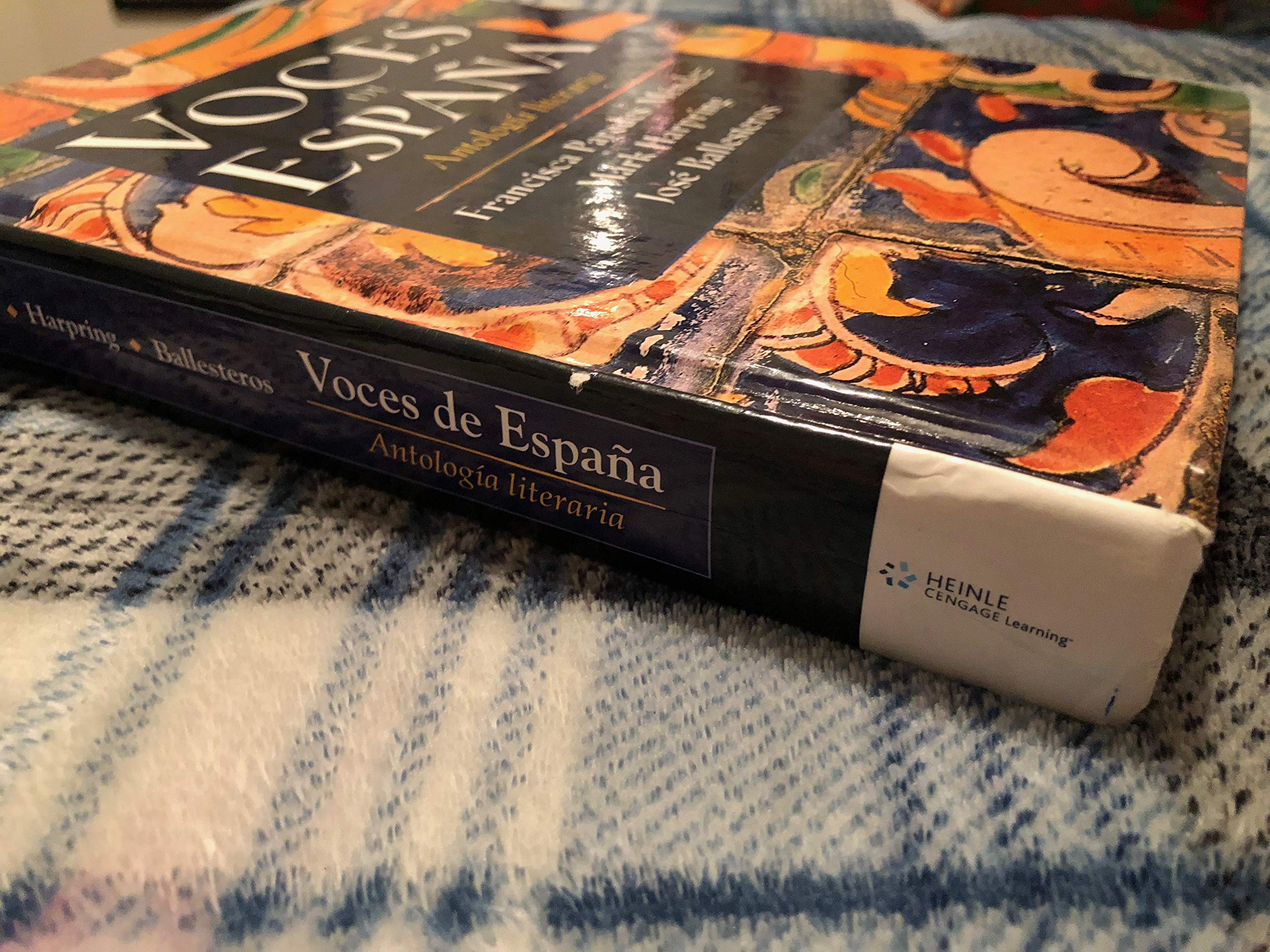 Voces de Espana: Antologia literaria (Spanish Edition),Used