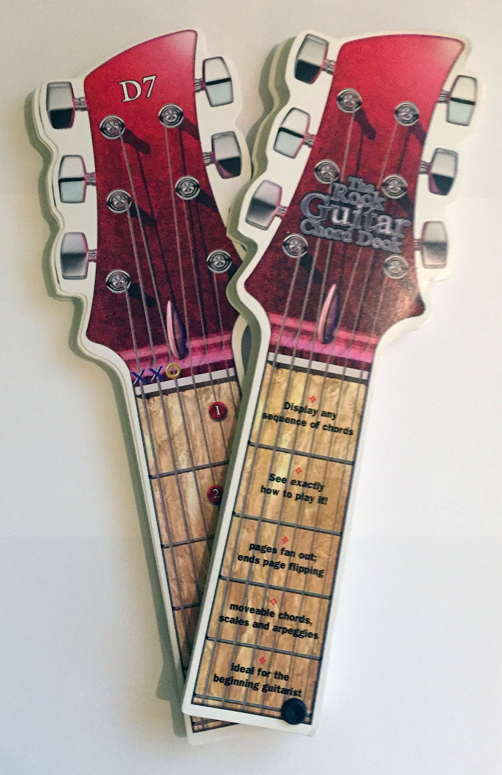 The Rock Guitar Chord Deck,Used