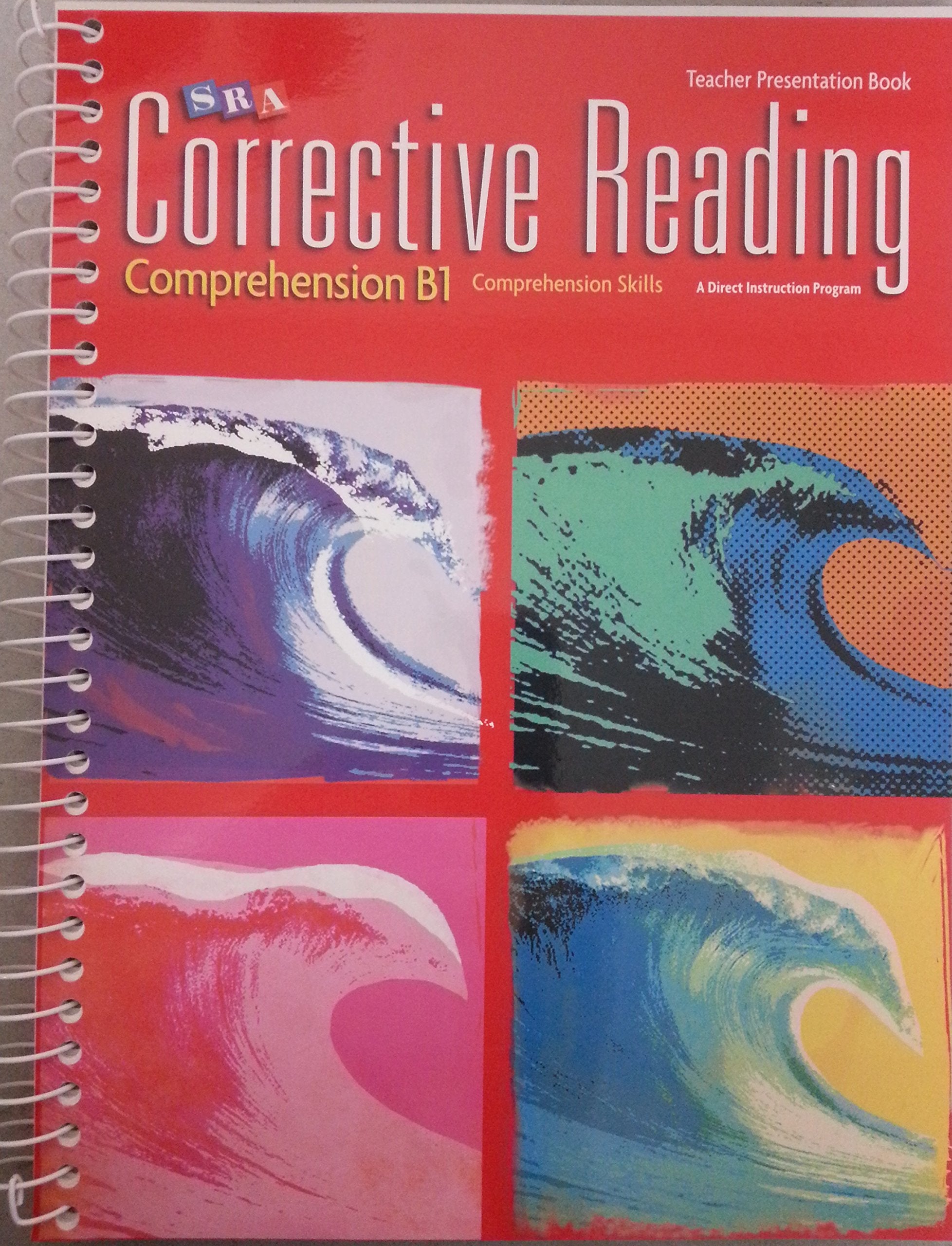 Corrective Reading Comprehension Level B1, Presentation Book (CORRECTIVE READING DECODING SERIES),Used