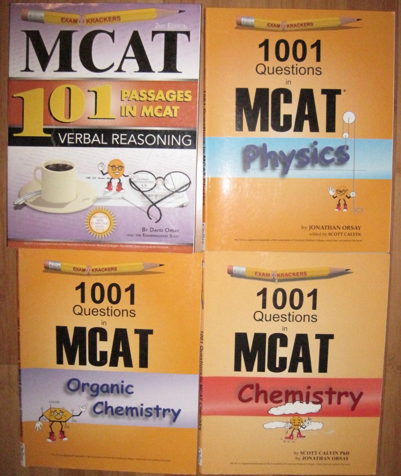 Examkrackers MCAT 101 Passages in MCAT: Verbal Reasoning,Used