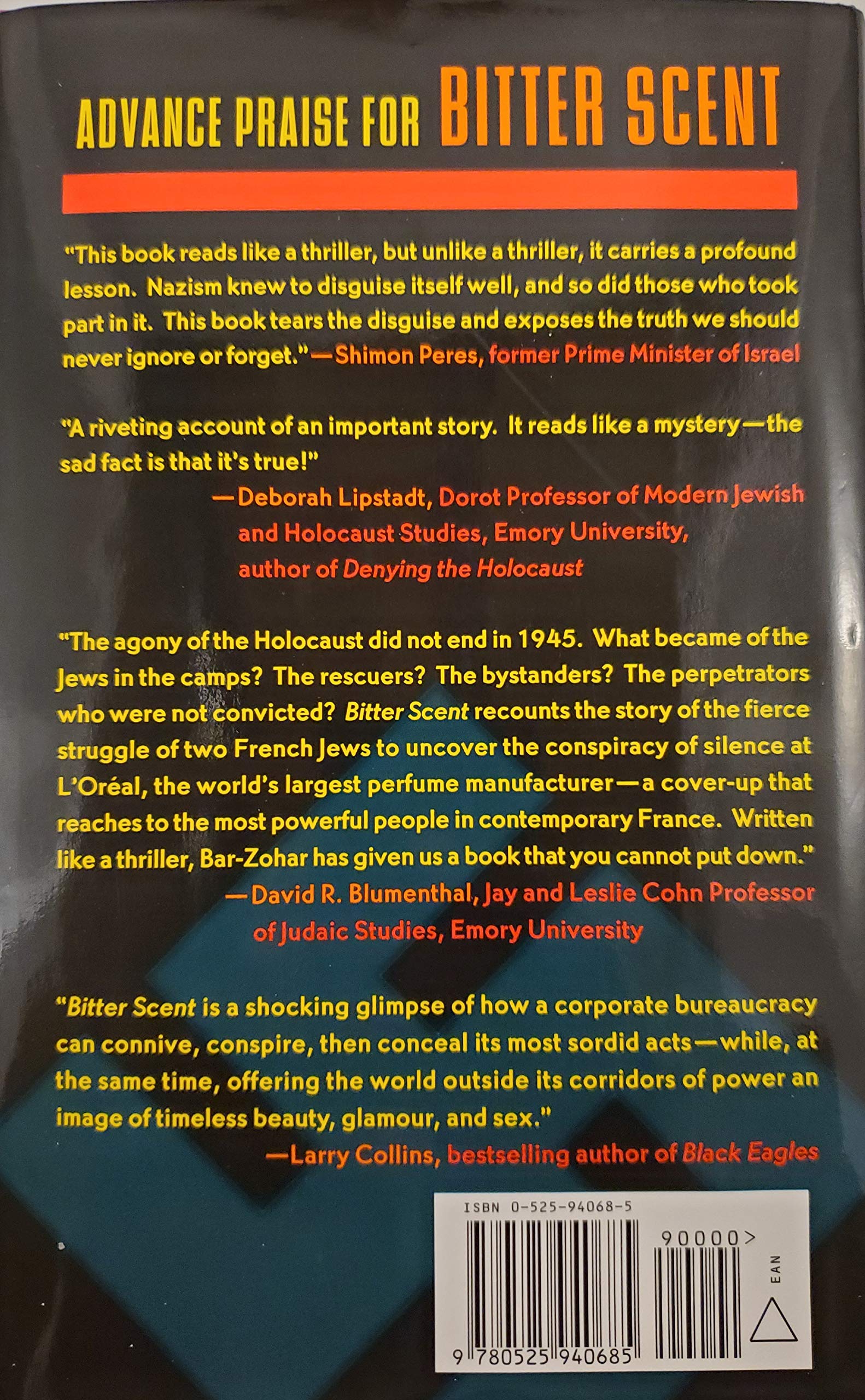 Bitter Scent: The Case of L'Oreal, Nazis, and the Arab Boycott,Used