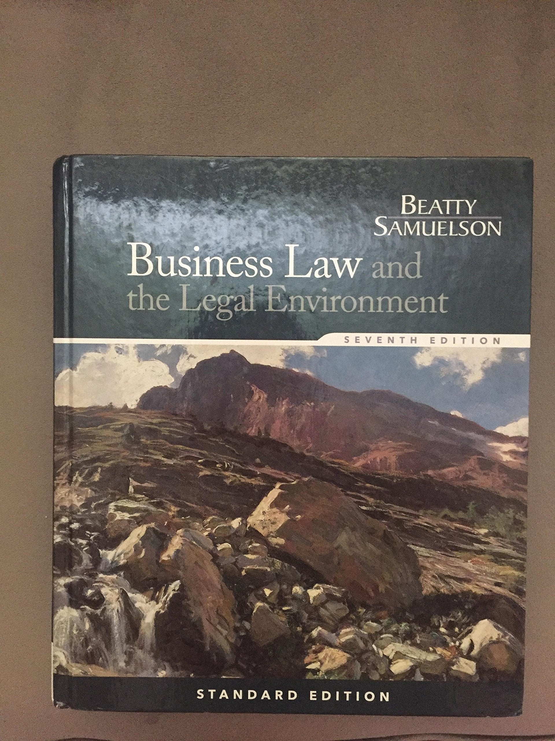 Business Law and the Legal Environment,Used