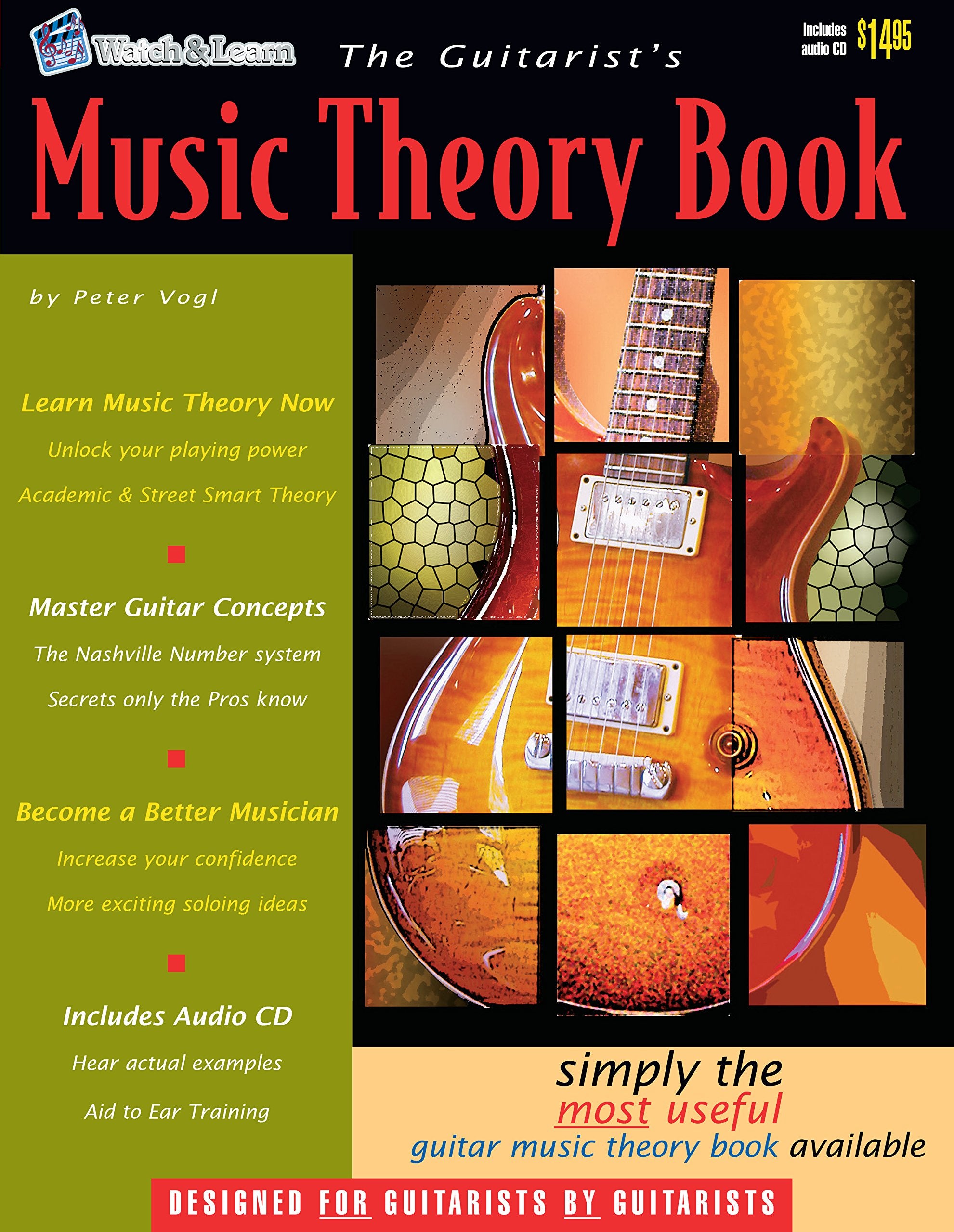 The Guitarist's Music Theory Book  with Audio CD,Used