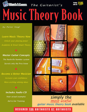 The Guitarist's Music Theory Book  with Audio CD,Used