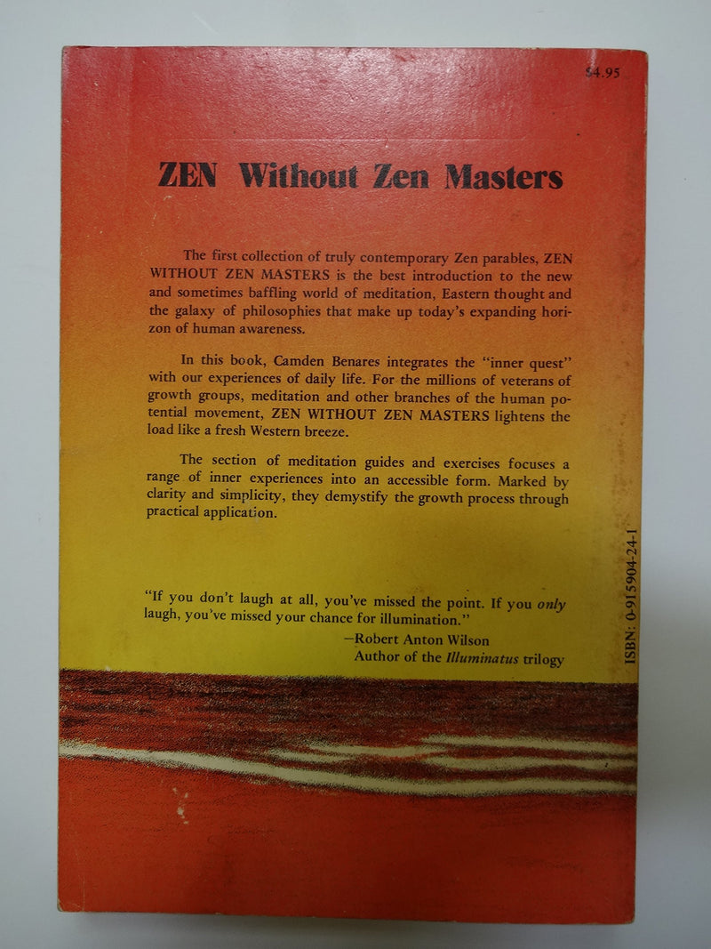 Zen Without Zen Masters,Used