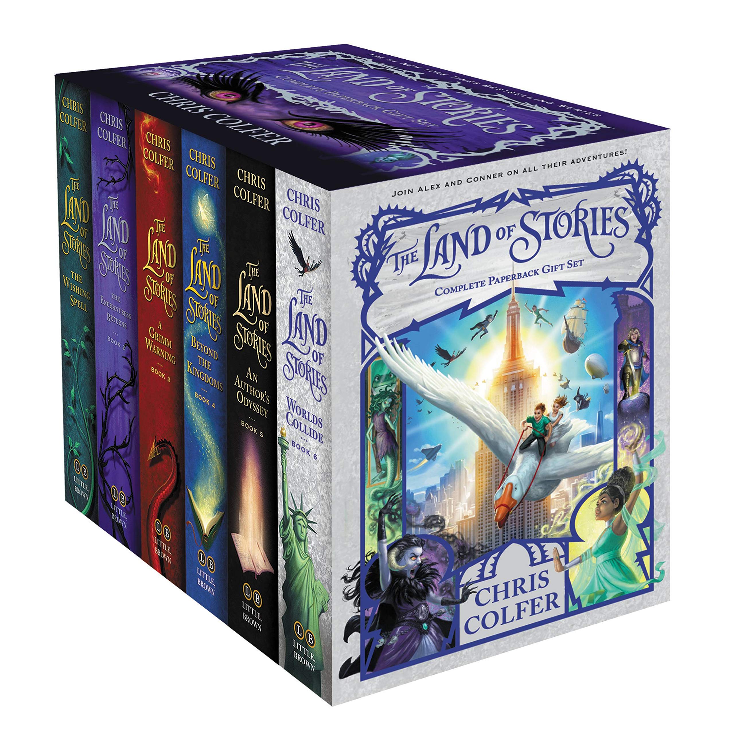 The Land Of Stories Complete Paperback Gift Set,New