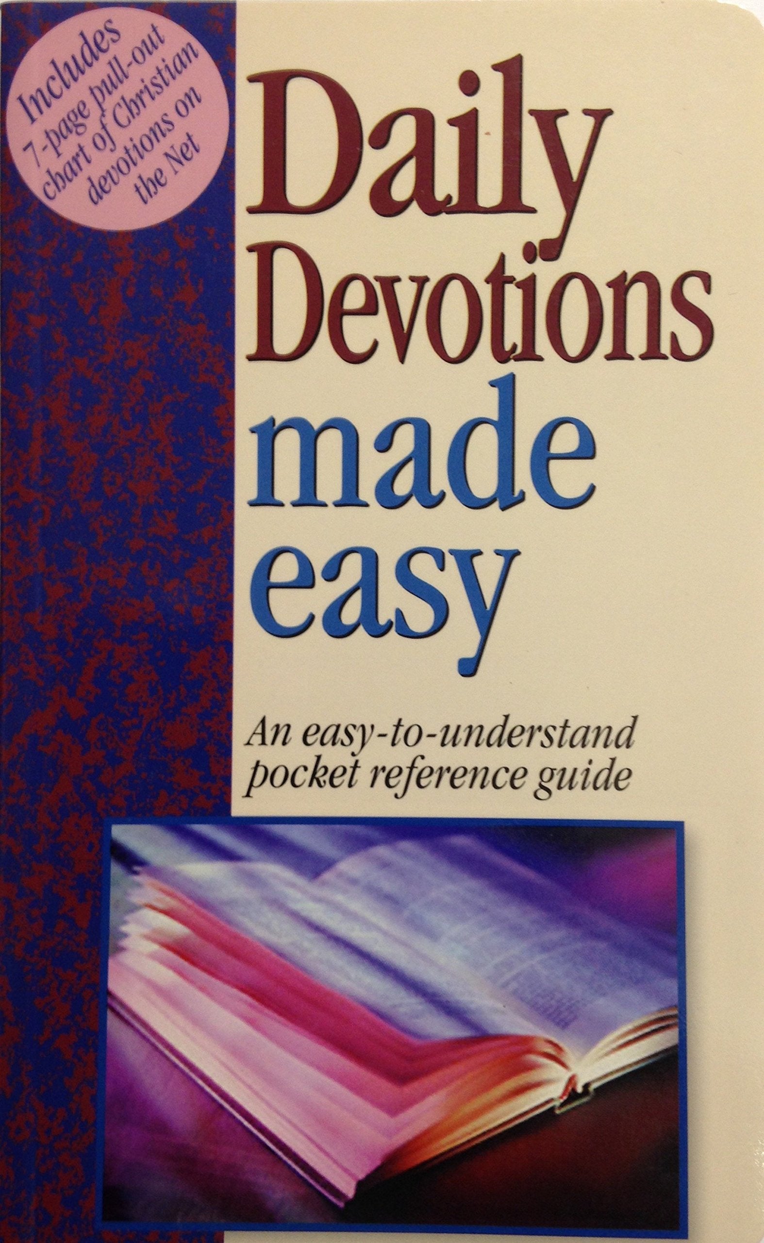 Daily Devotions Made Easy: An Easytoread Pocket Reference Guide,Used