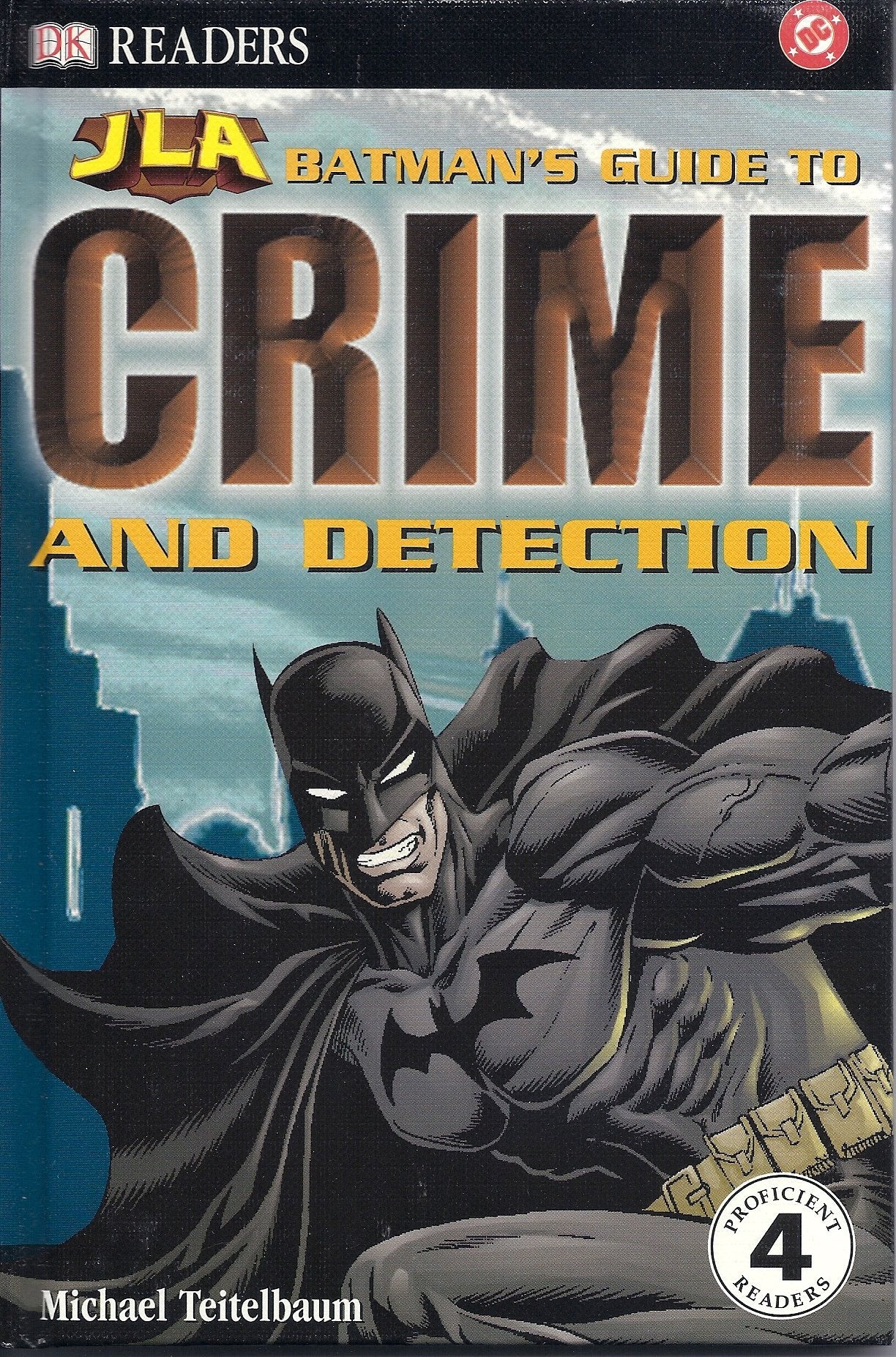Batman's Guide to Crime & Detection (DK Readers: JLA) (DK READERS LEVEL 4),Used