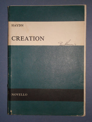 Creation: (Old Novello Edition),Used