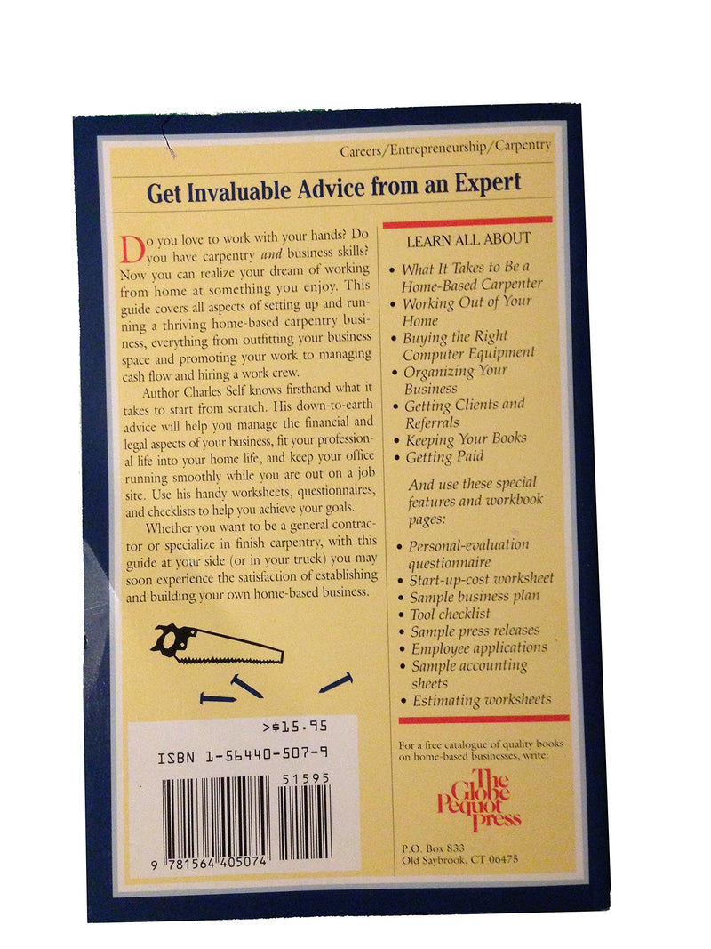 How to Open and Operate a HomeBased Carpentry Business: An Unabridged Guide (Home Based Business),Used