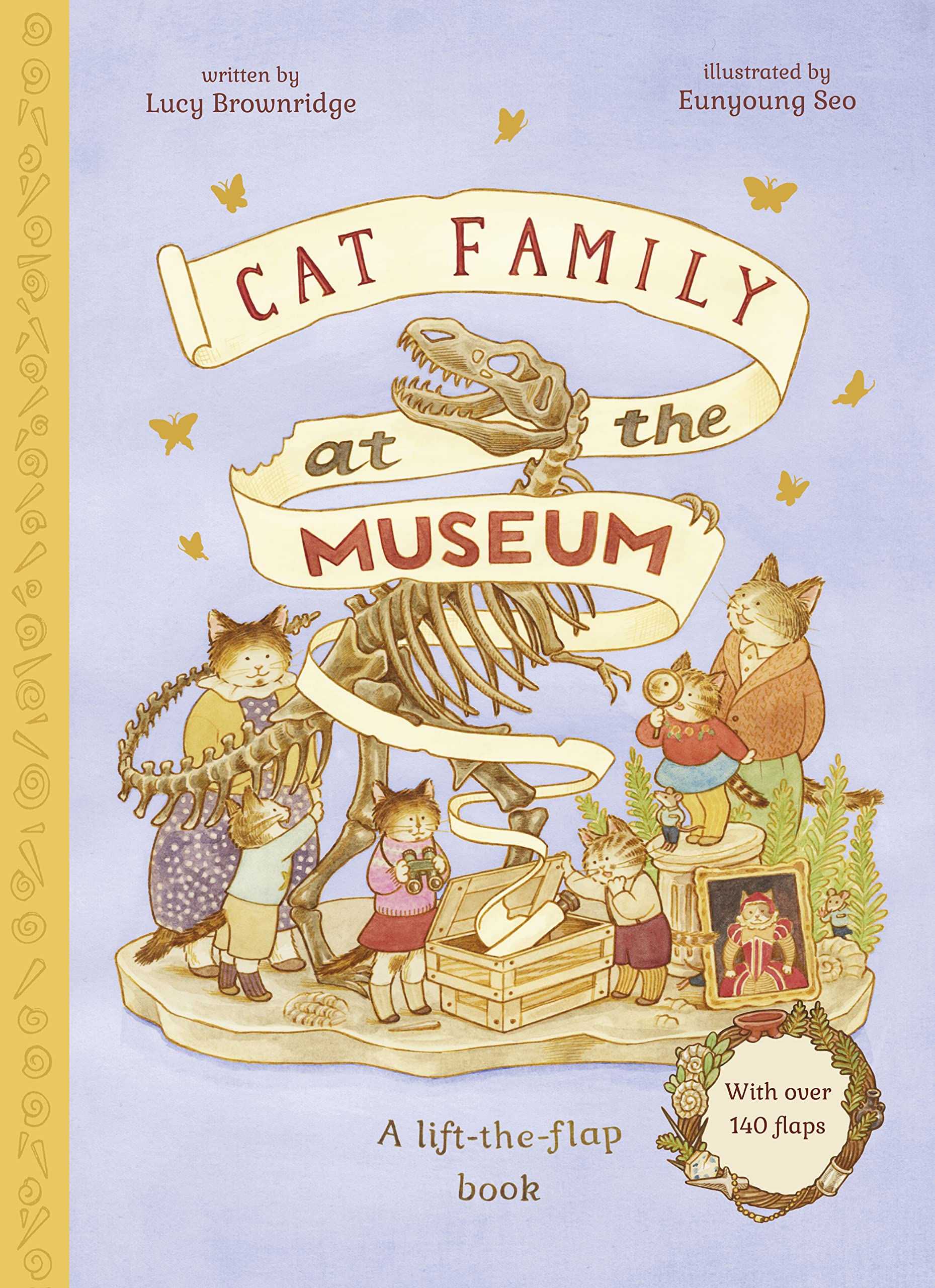 Cat Family At The Museum: A Lifttheflap Book With Over 140 Flaps (The Cat Family),New