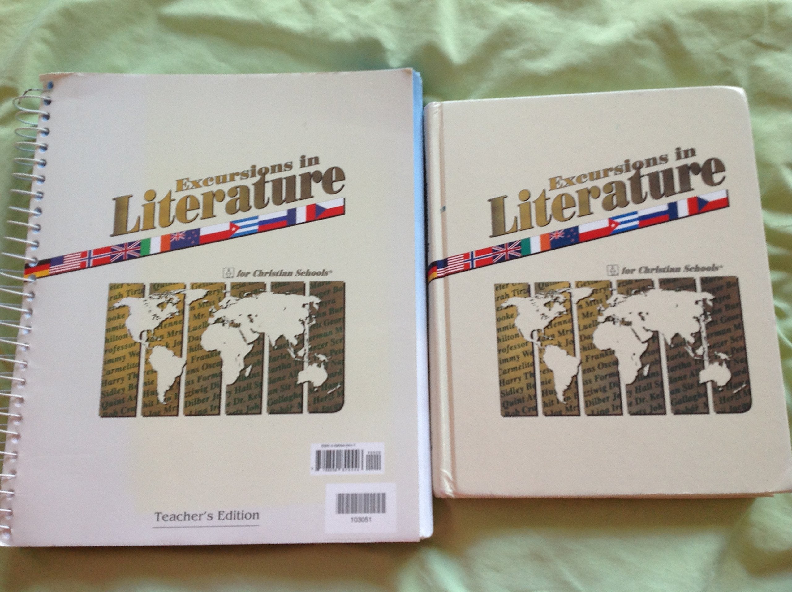 Excursions In Literature For Christian Schools [Teacher'S Edition],New