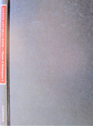 Players of Shakespeare 2: Further Essays in Shakespearean Performance by Players with the Royal Shakespeare Company,Used