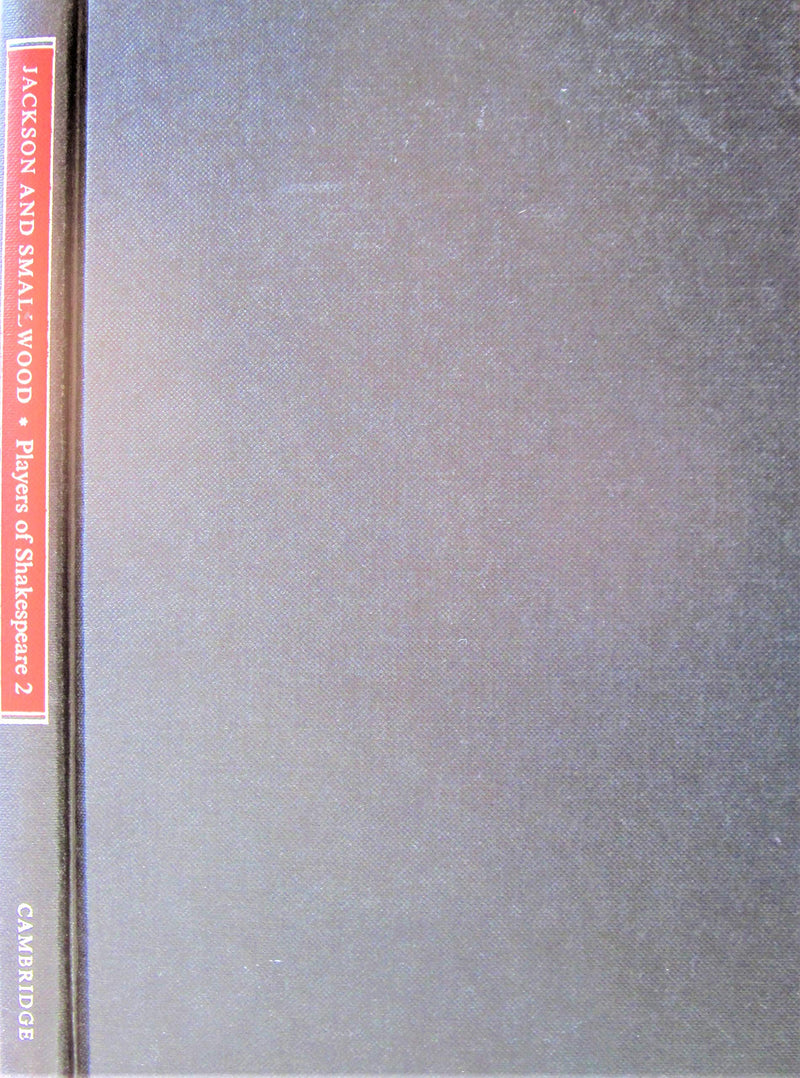 Players of Shakespeare 2: Further Essays in Shakespearean Performance by Players with the Royal Shakespeare Company,Used