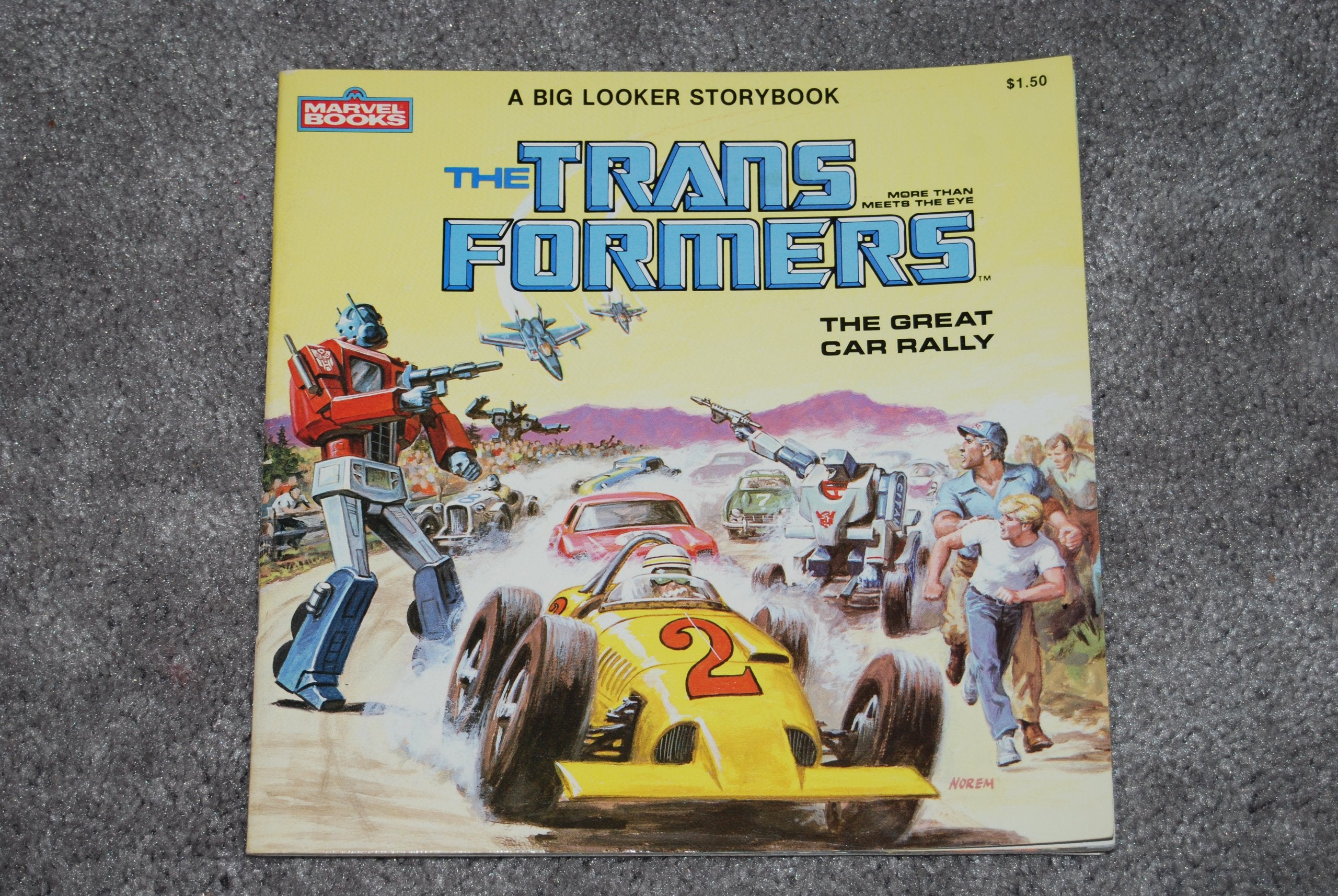The Trans Formers The Great Car Rally,Used