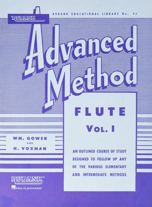 Rubank Advanced Method: Flute, Vol. 1 (Rubank Educational Library, No. 95),New