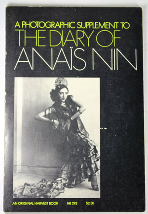 Photographic Supplement to the Diary of Anais Nin,Used