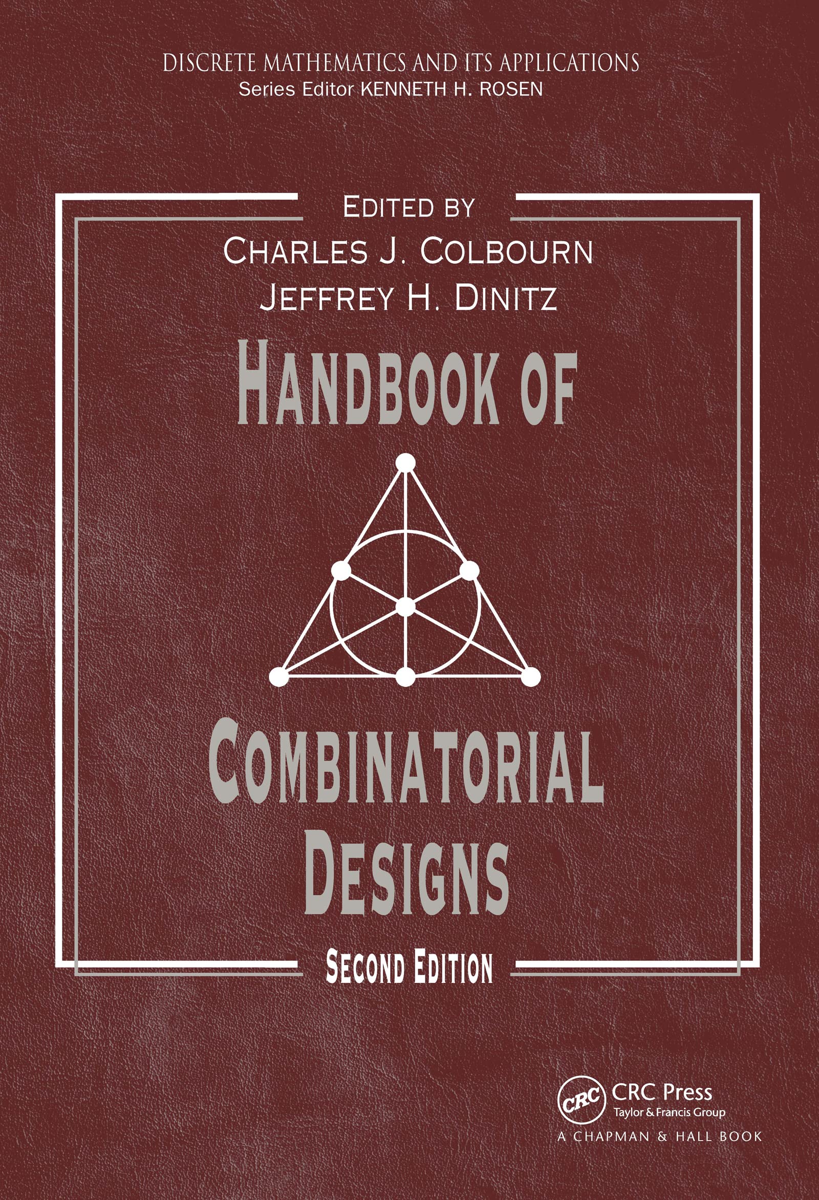 Handbook of Combinatorial Designs (Discrete Mathematics and Its Applications),Used