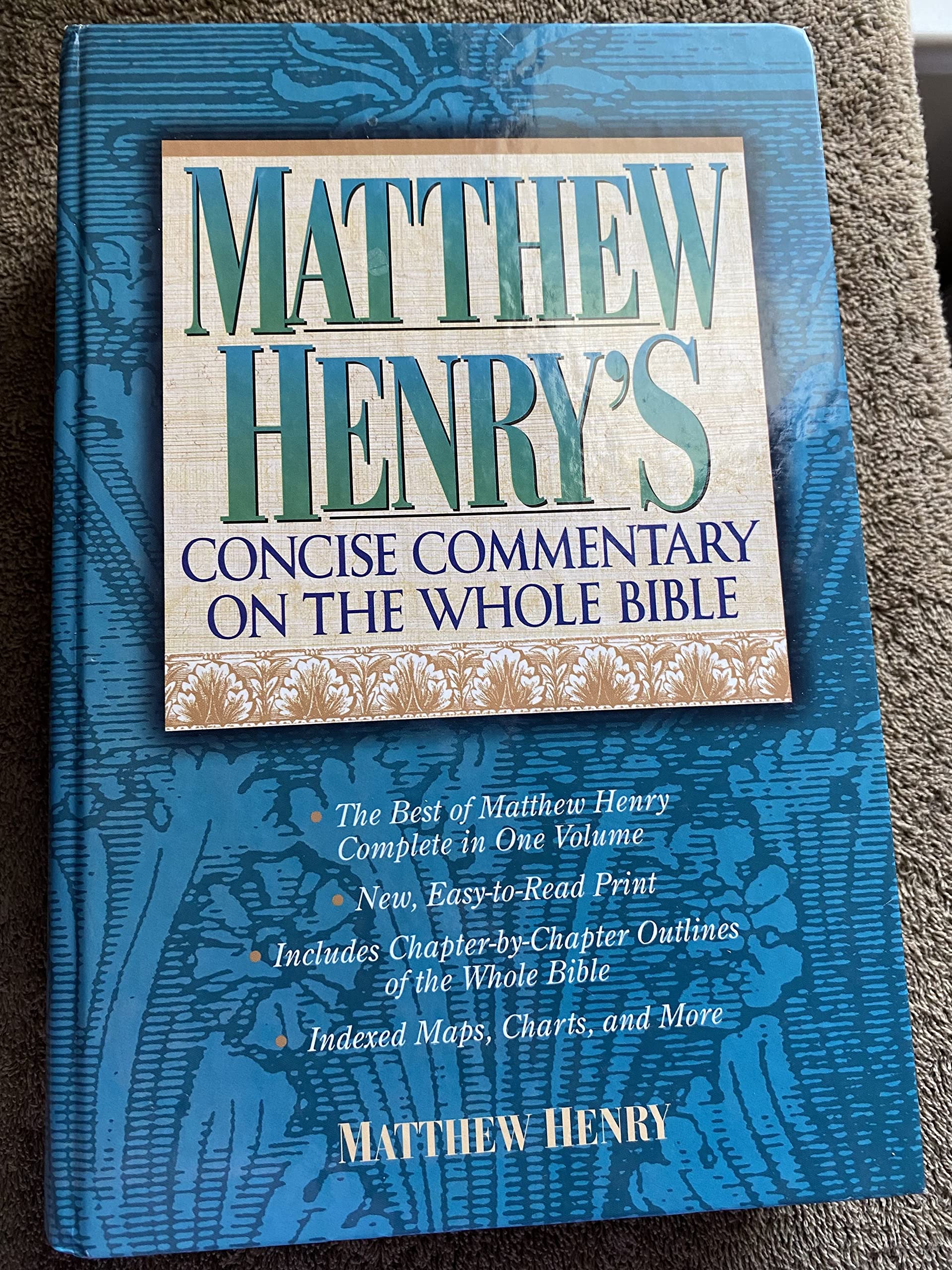 Matthew Henry's Commentary On The Whole Bible Super Value Edition,Used