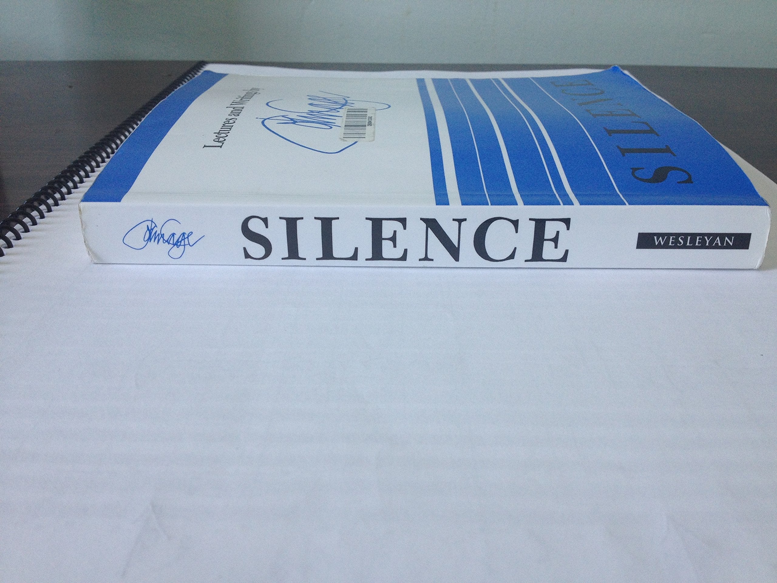 Silence: Lectures and Writings,Used