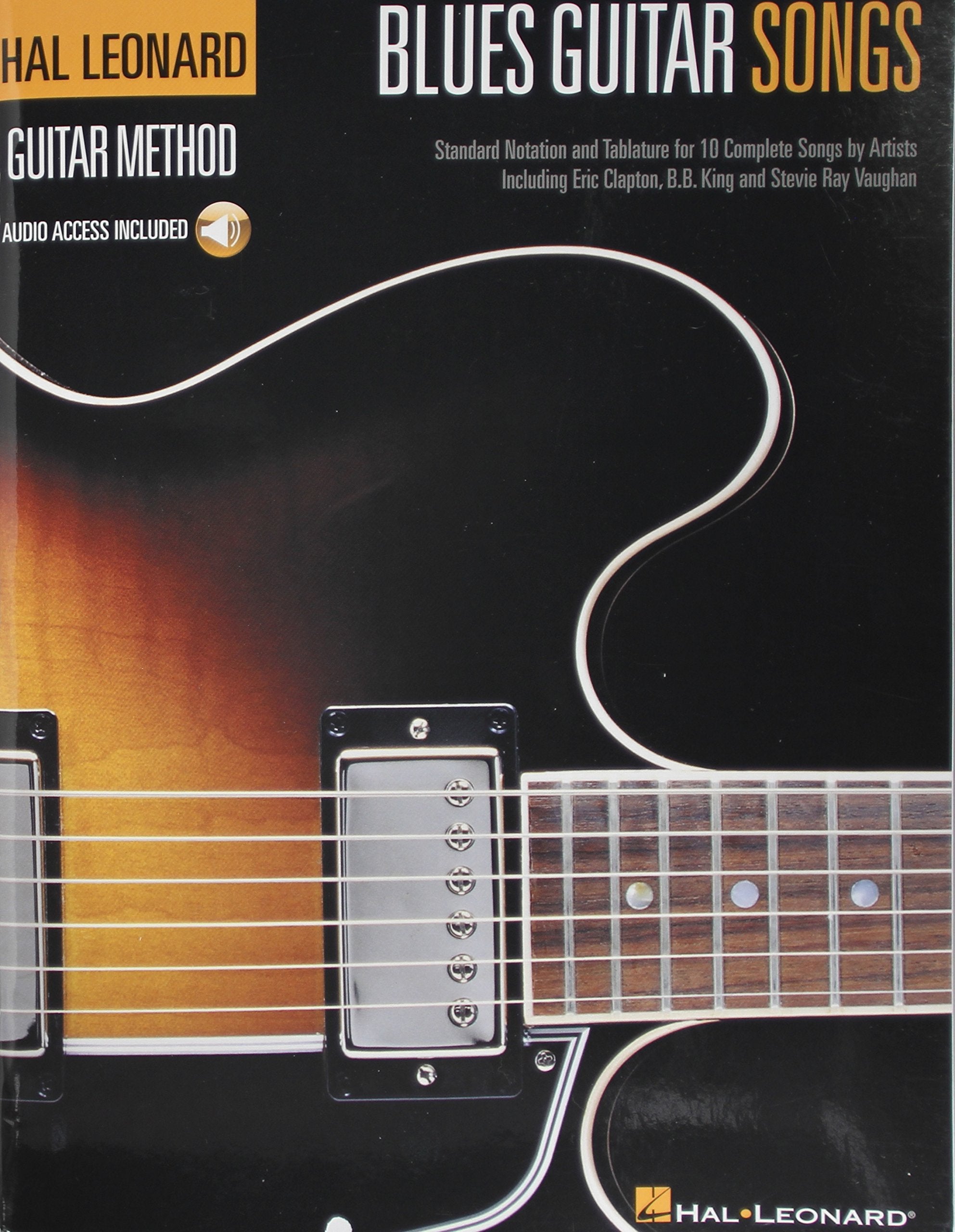 Blues Guitar Songs  Hal Leonard Guitar Method Book/Online Audio,Used